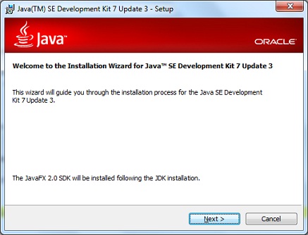 Java SE Development Kit 7 Setup
