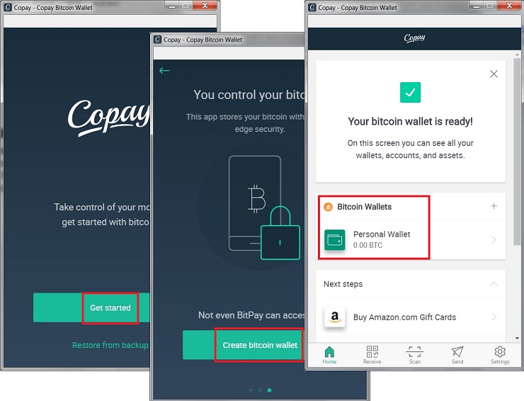 ‎Copay Bitcoin Wallet su App Store