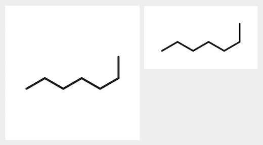 Carbon Chain Molecule Scaled Up