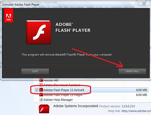 Adobe Flash Player Uninstall Android Phone