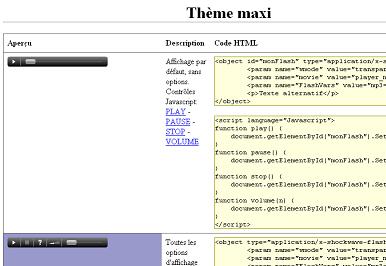 mp3player Template Page