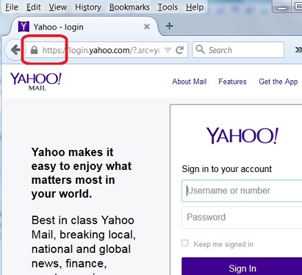 Lock Icon on https Address - Firefox 35