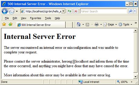Apache 2.2 - 500 Internal Server Error