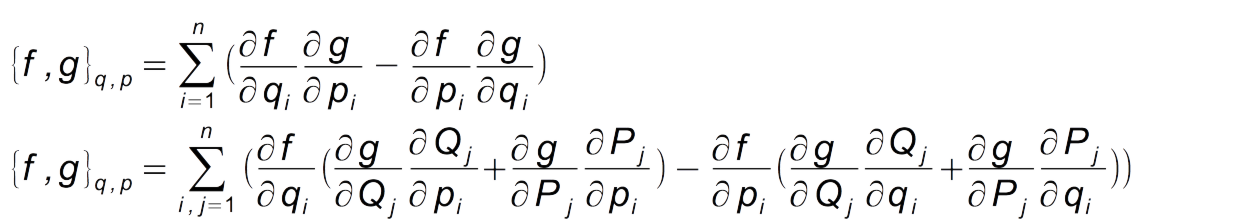 Hamilton Equations Portrait Space Transformation