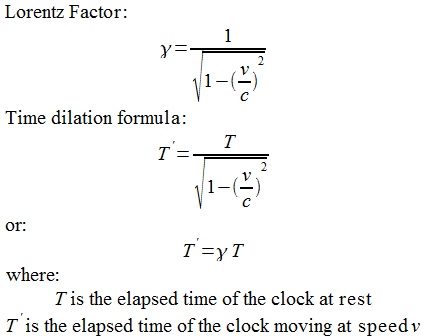 Time-Dilation-Formula-and-Lorentz-Factor
