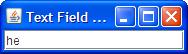 JTextField Listeners