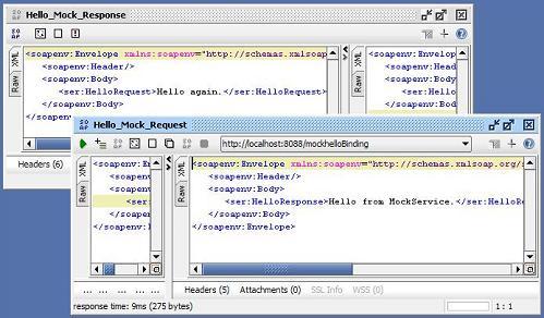 soapUI 3.0.1 Submit Test Request