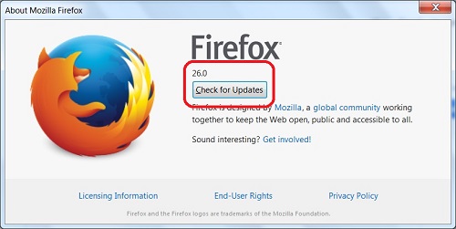 Keep Firefox Up To Date