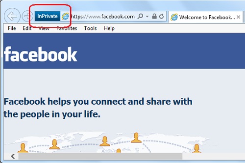 Internet Explorer 10 - InPrivate Browsing