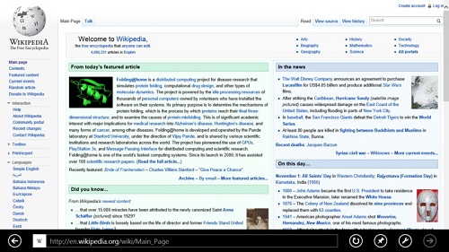 Internet Explorer 10 - Screenshot