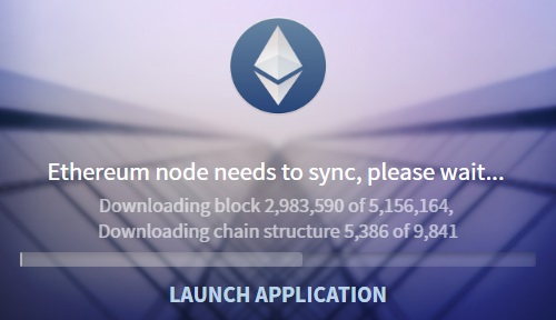 Ethereum Mist Warning on Download BlockChain