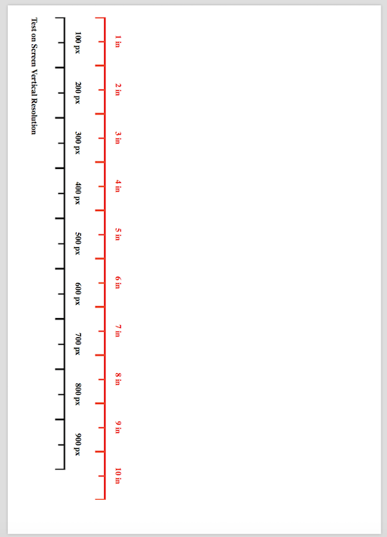 Printed Height of HTML Document