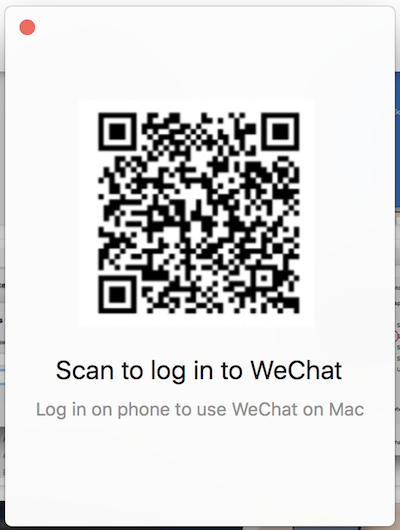 WeChat on macOS