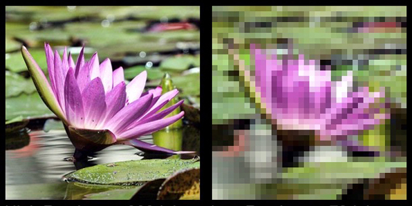 Pooling Output using 4x4 Pixel Areas