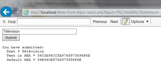 Processing Web Form Input in Latin1 Encoding Error
