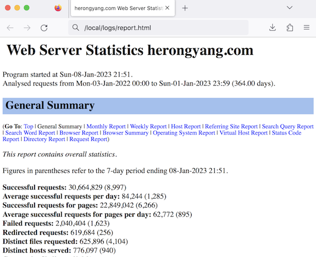 Report Generated by Analog CE 6.0.17 on Mac
