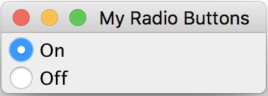 JRadioButton Listeners