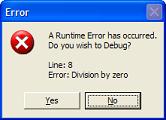 IE Runtime Error