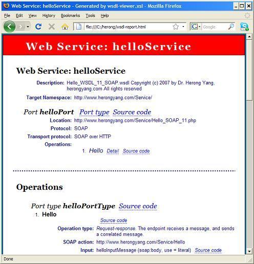 SoapUI - HTML Document Generator
