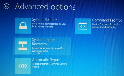 Windows 8: Advanced Recovery Options