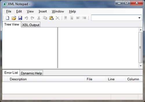 XML Notepad 2007 - Screenshot