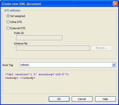 XMLPad - Create XML Documents