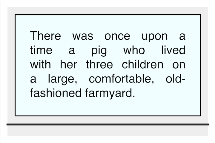 'block' Formatting Object Examples